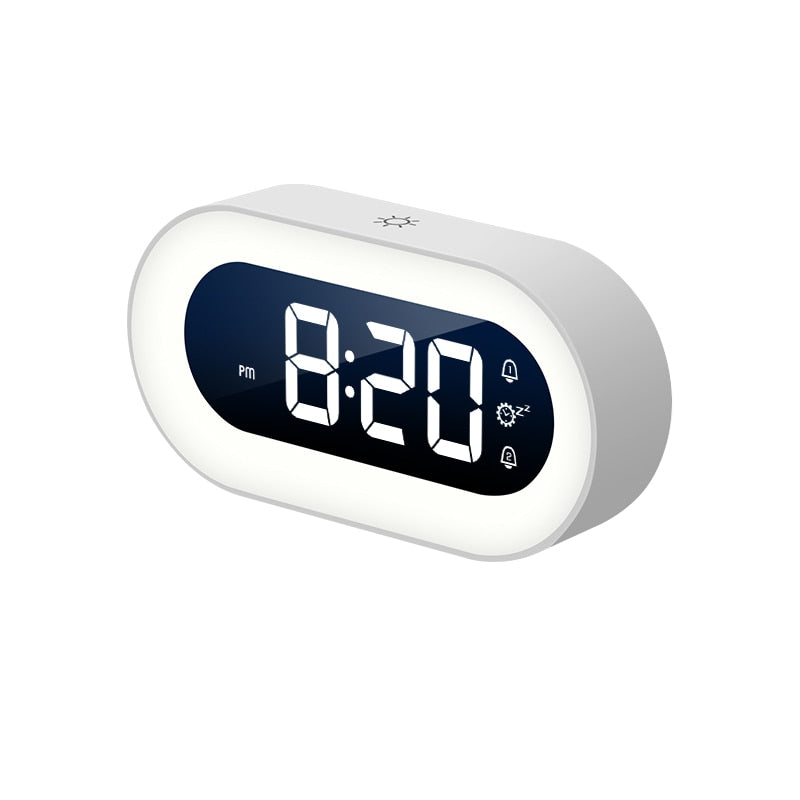 Despertador inteligente xiaomi mi smart clock radio puerto de carga usb  blanco