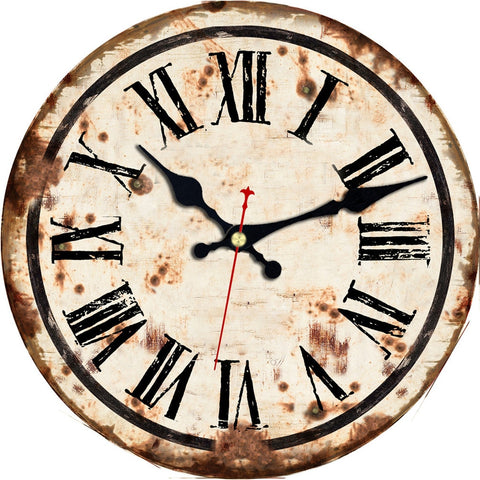 Reloj de Pared Efecto Oxidado