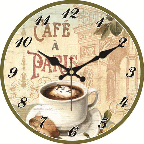 Reloj de Pared Taza de Cafe