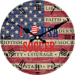 Reloj de Pared<br/> Bandera Americana