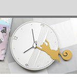 Reloj de Pared Gato <br/> Mueve Cola