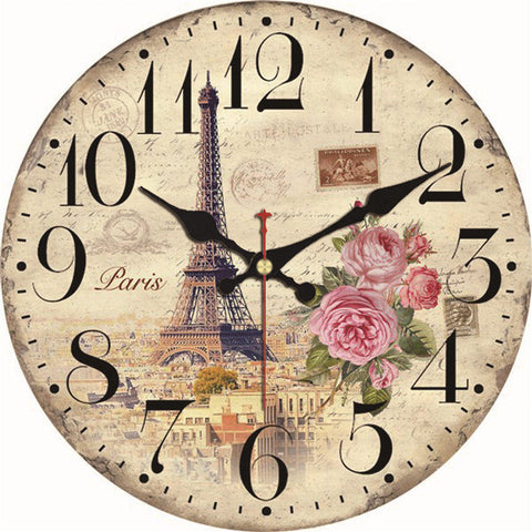 Reloj de Pared <br>Torre Eiffel