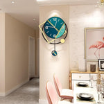 Reloj de Pared Decorativo <br/> Azul Artístico