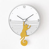 Reloj de Pared Gato Mueve Cola